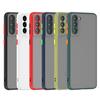 Skin Feel Matte Hard Phone Case For Samsung Galaxy S20 S21 Fe S22 Plus S23 S24 Ultra 5G Shockproof Silicone Cover Cases
