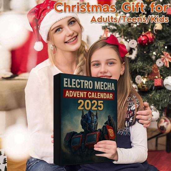 Рождественский адвент-календарь 2025 Фигурка динозавра Рождественский декор Календарь обратного отсчета на 24 дня