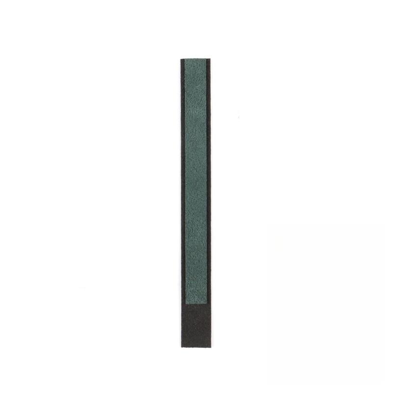 Для Tesla Model 3/Y Центральная метка рулевого колеса Мягкая замша Наклейка для интерьера автомобиля, Персонализированная и универсальная