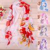 Elegent Spring Sunmmer Ink Painting Old Tree Floral Print Women Chiffon Thin Shawl Long Scarf