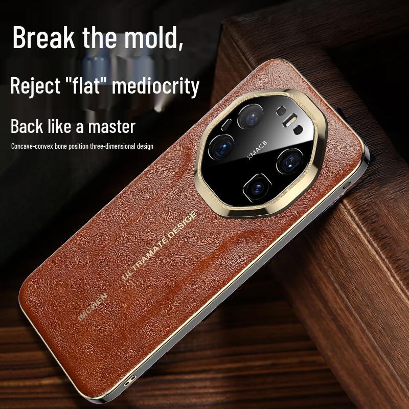 Porsche Oil Wax Leather Phone Case for Huawei Mate 80 RS Ultimate
