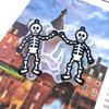 Геометрический человеческий скелет Серьга Подвеска Форма Брелок Форма для Багажной Сумки