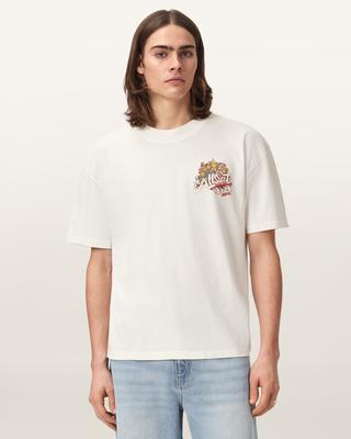 ALLSAINTS Футболка с круглым вырезом Roque M054Pe-4068