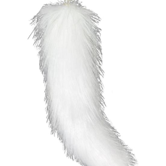 2 шт./компл., комплект с лисьим хвостом для девочек, пушистая маска, длинный лисьий хвост, комплект из искусственного меха, Хэллоуин, кошачий хвост, косплей, комплект с лисьим и волчьим хвостом