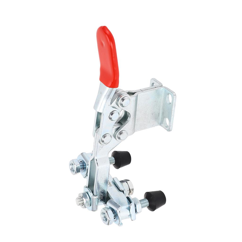 Горизонтальный зажим с двойной головкой, быстросъемный, железный, удерживающая способность 500 фунтов, шарнирный зажим