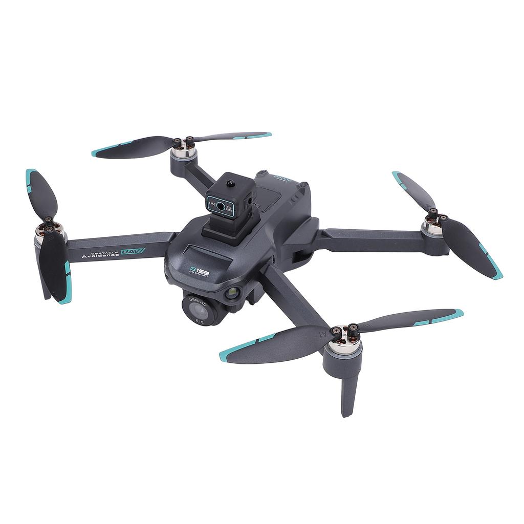 Радиоуправляемый дрон с HD двойными камерами 5G беспроводной обход препятствий бесколлекторный радиоуправляемый квадрокоптер со светодиодной подсветкой