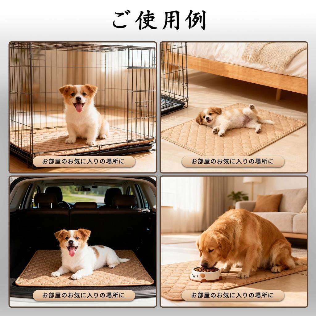 Washable pet pee training pads with design and properties for cats and leak-proof quick-drying dogs.
