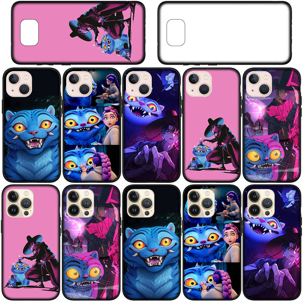 for iPhone 17 16 15 Xiaomi Poco F7 F8 X7 X6 C85 C75 C71 M8 Redmi Note 14 13 12 11 Pro Max 14C 13C 15C A3 A4 Phone Case KPop Jinu Demons Tiger Hunters