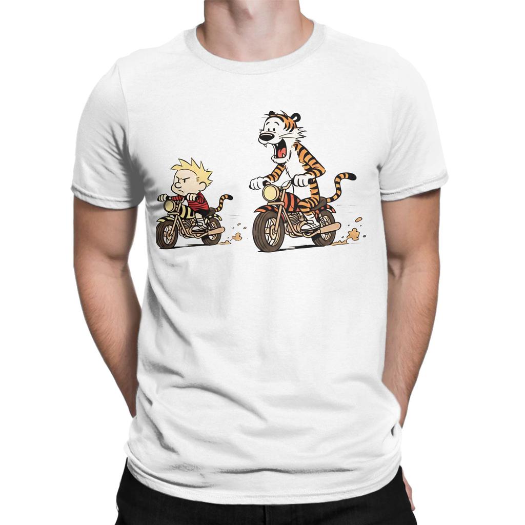 Calvin And Hobbs Play Motor Funny 100 Cotton Tshirt Calvin Tees Tops For Unisex