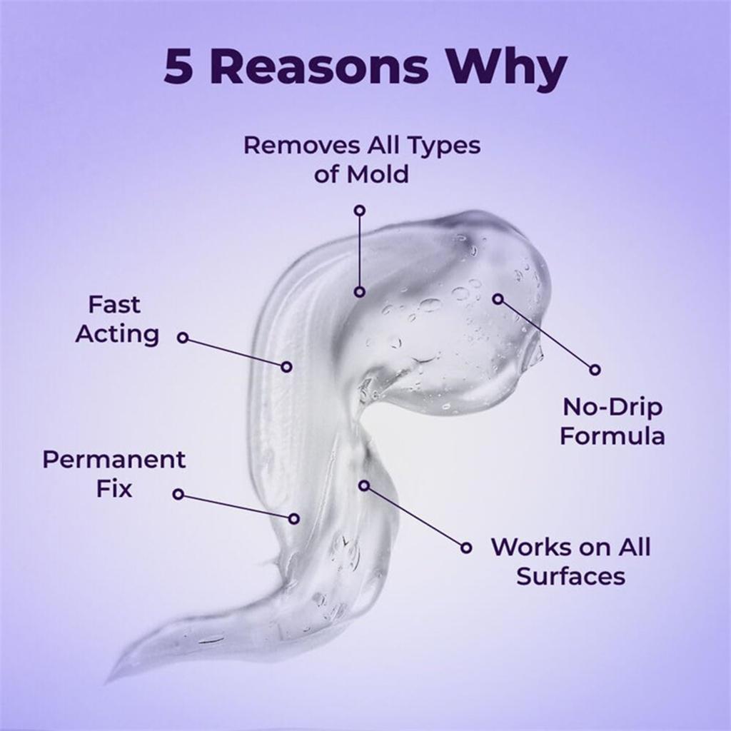 Гель для удаления плесени, Бытовой чистящий гель, Мощный многофункциональный чистящий гель для швов между плиткой в ванной и на кухне