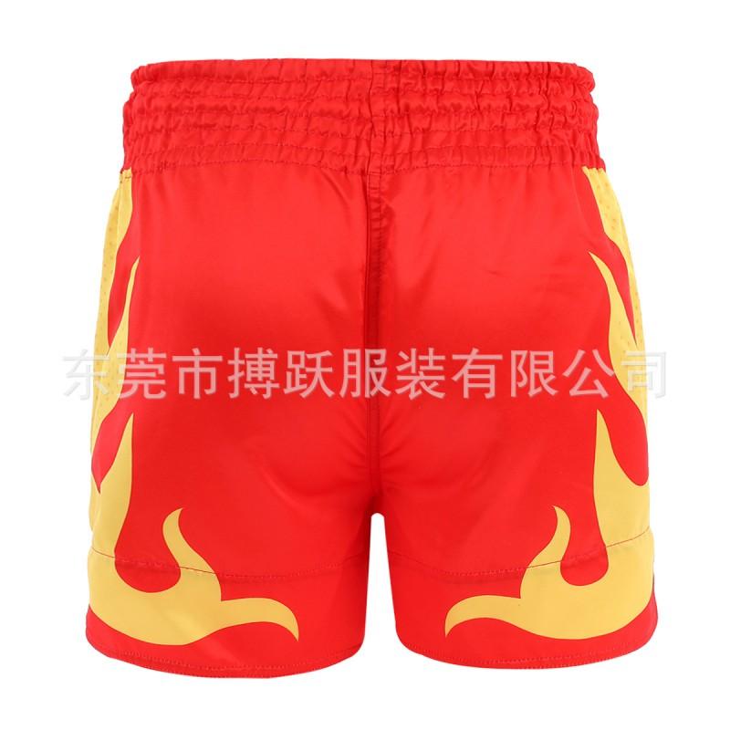 Muay Thai Shorts Boxing MMA Kickboxing Training Fight Gear Unisex Combat Pants