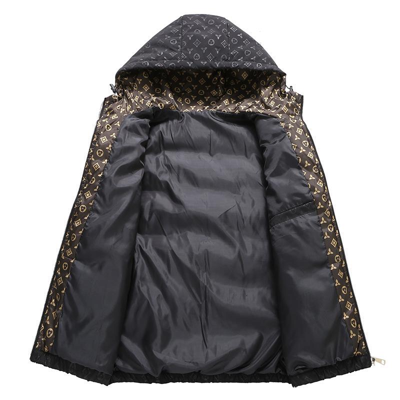 Зимняя хлопковая куртка мужская короткая хлопковая куртка корейская версия приталенная трендовая пуховая хлопковая куртка верхняя одежда мужская одежда