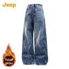 Jeep Мужские джинсы свободного прямого кроя