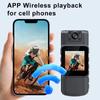 4K HD Wifi Mini Camera Handheld Back Clip Law Enforcement IR Night Vision Smart Digital Video Recorder Portable Bodycam Car Recorder