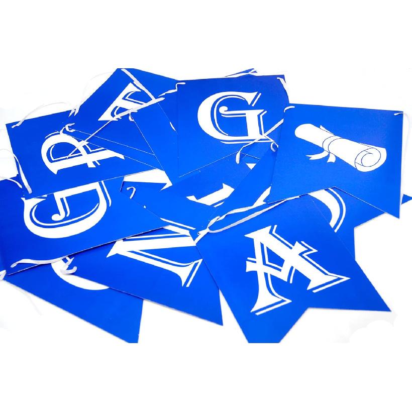 2026 Congrats Grad Banner with Graduation Cap Sign(Assembled) Class of 2026 Graduation Party Supplies Congratulation Grad Garland to Celebrate