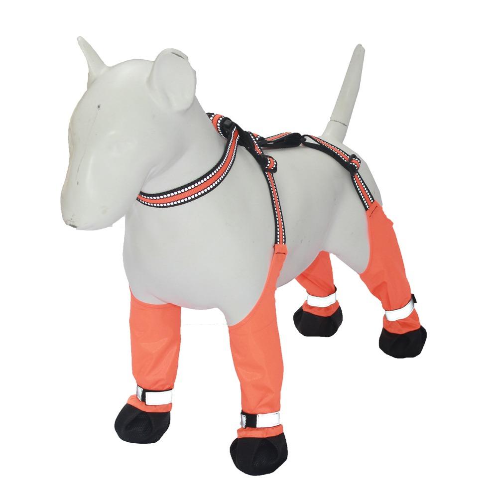 Светоотражающие Водонепроницаемые Ботинки для Собак Дышащие Протекторы для Лап Собак Брюки для Собак Чехол для Лап Всесезонные