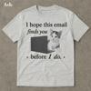 Funny Cat Meme Shirt Brain Rot Ironic Funny Meme TShirt Stupid Funny Shirts Gift For Cat Lover Cursed Cat Shirt