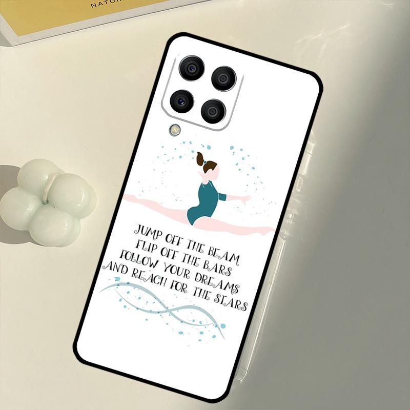 Люблю гимнастику Чехол для Samsung Galaxy M54 M21 M33 M53 M13 M12 M32 M52 M11 M31 M35 M55 M15 M14 M34 M06 M16