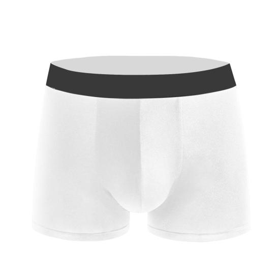 Мужские трусы-боксеры средней посадки U-образной формы из модальной ткани, мягкие, удобные, эластичные шорты