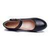 Plus Size 34-43  Block Heels Platform Shoes Women Pumps 2021 Black White Heels Mary Jane Shoes Ladies Wedding Shoes Bride