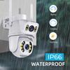 Камеры видеонаблюдения Wi-Fi 8MP Dual Lens Security Protect CCTV Camera Outdoor Human Detection Wireless PTZ IP Camera ICSee Lenovo