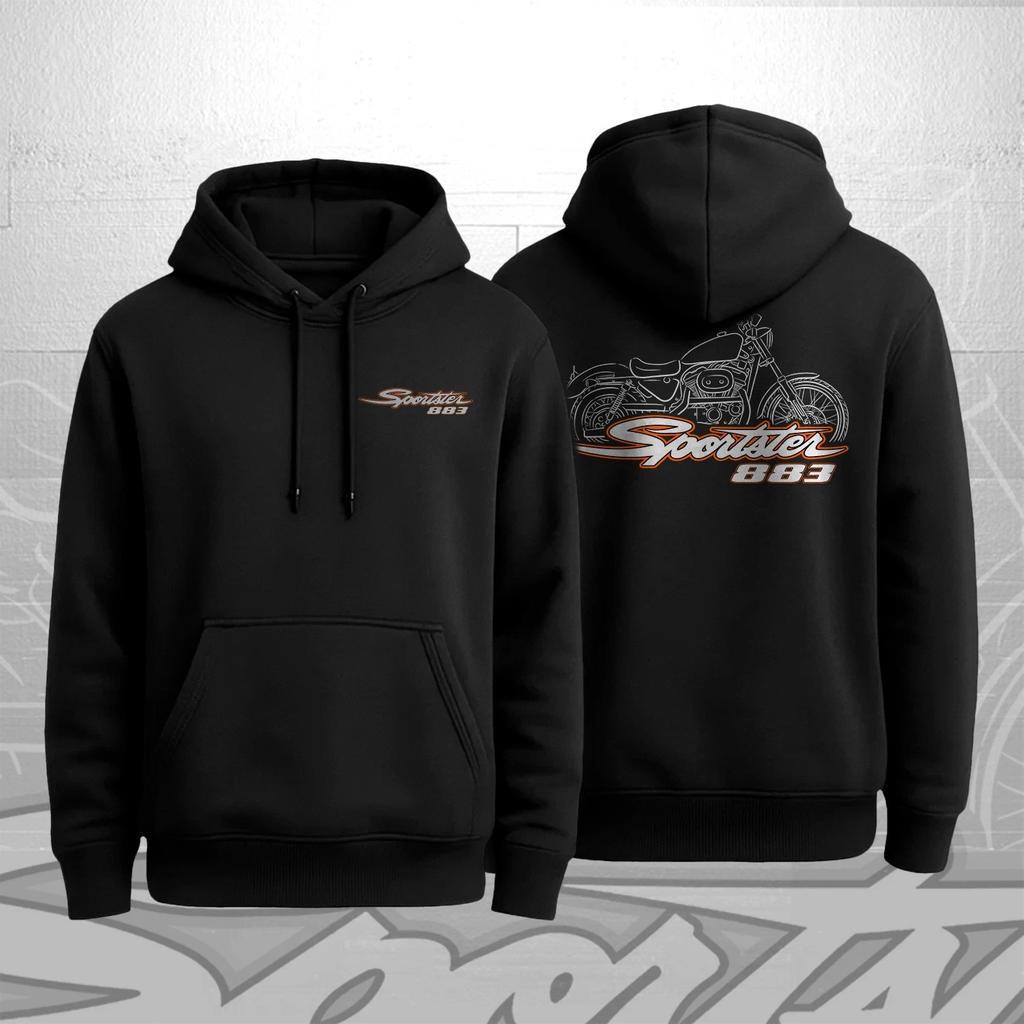 Harley-Davidson Sportster 883 1986-2008 Motorcycle Hoodie for Riders