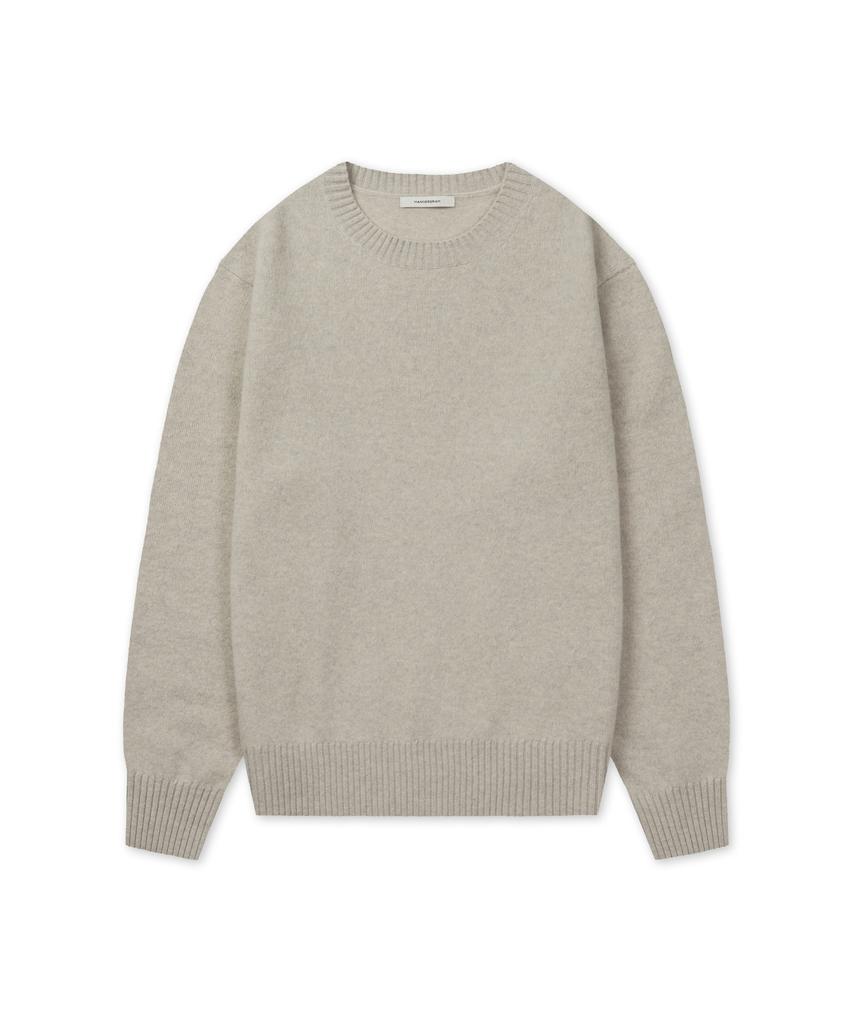 MANNERGRAM Shaggy Dog Extra Fine Merino Wool 100% Soft Round Knit_9 Colors (Type A)