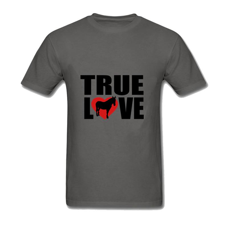 My Horse Is My Love Band Men T Shirt Fashion Funny Animal T Shirt