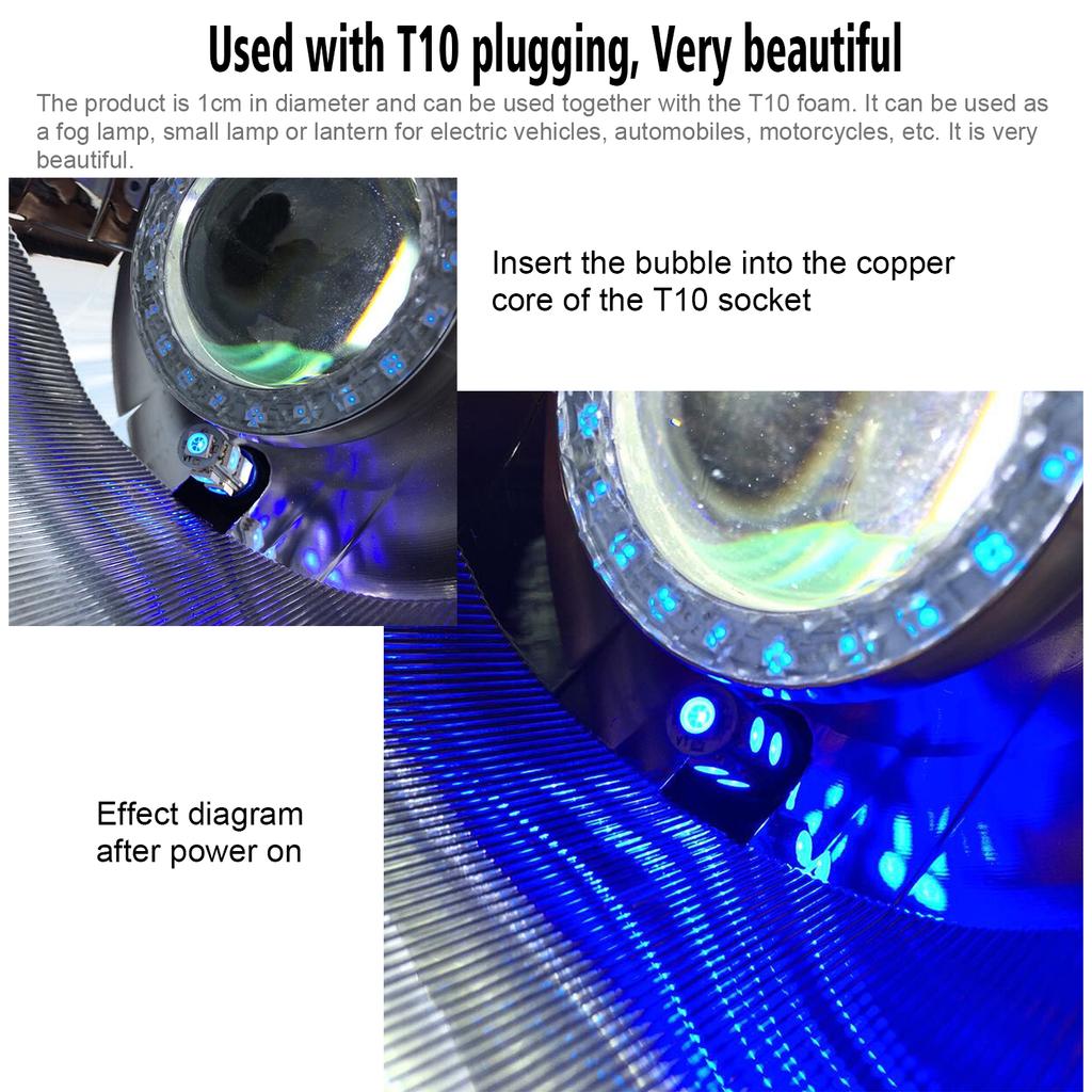 10 шт. T10 автомобильный разъем удлинитель для светодиодного клина база света