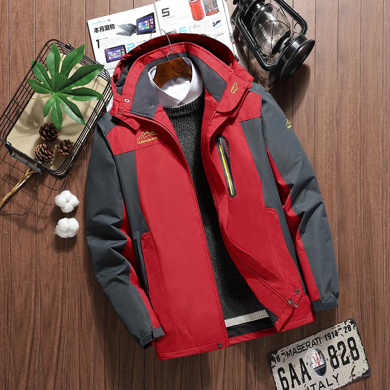 Куртка для активного отдыха мужская осенняя новая альпинистская тонкая куртка мужская повседневная ветрозащитная куртка с капюшоном