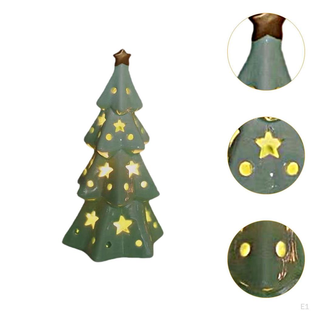 Рождественская елка лампа светодиодные ночники мини настольный орнамент освещенный стол