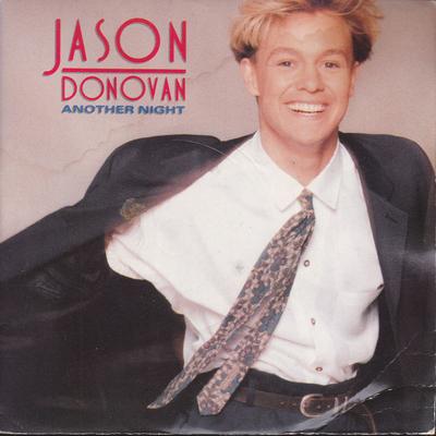 7-дюймовая пластинка JASON DONOVAN - Another Night PWL58 PWL Records 1990 UK Танцевальная и электронная музыка Б/у