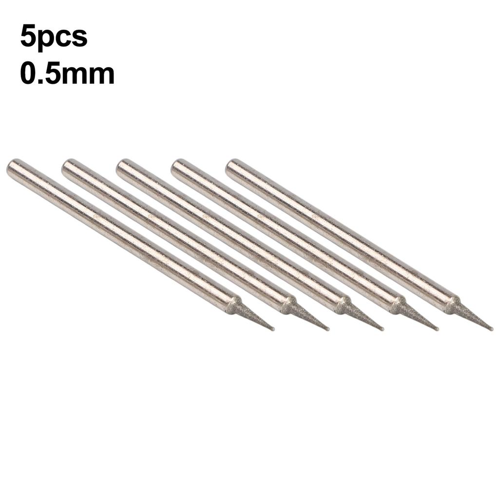 Набор сферических фрез 0,5 мм - 3 мм для гравировки стекла и камня
