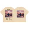 Rapper Jul Oubliez Moi Album Poster Graphic T Shirts Men Women Fashion Hip Hop Short Sleeve T-shirts Summer Casual Loose T-shirt