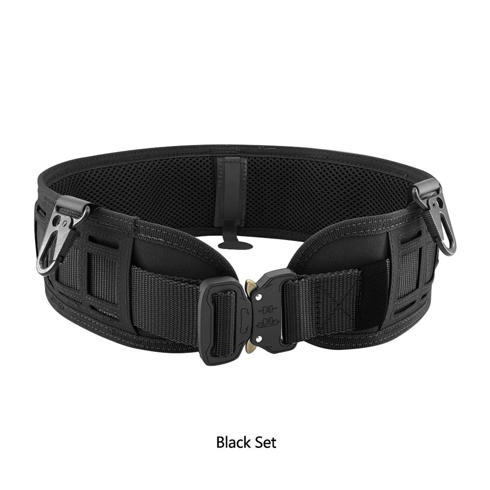 Многофункциональный военный тактический ремень, удобный ремень для страйкбола, армейский тренировочный мягкий ремень с мягкой подкладкой, боевой охотничий пояс GWEG