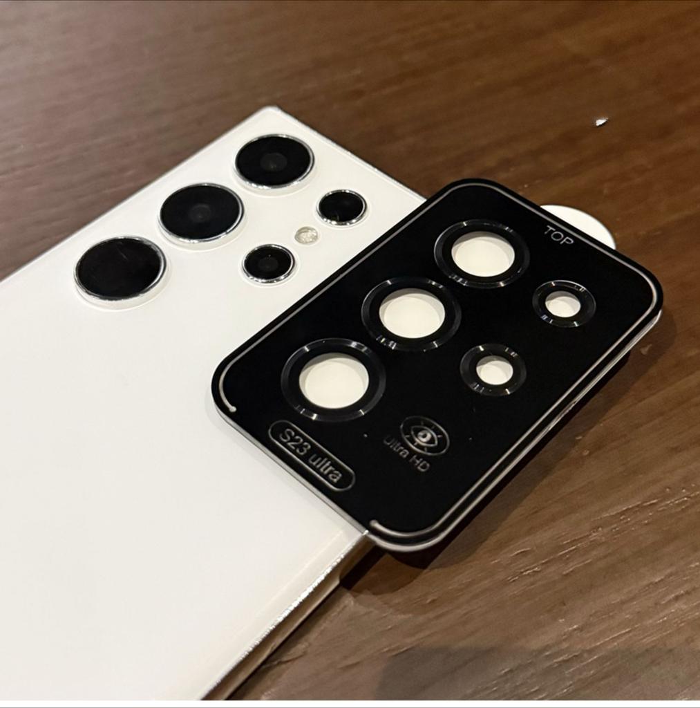 Металлический чехол-кольцо для объектива Samsung S24 Ultra S23 FE S22 Plus A15 A35 A55 A14 A24 A34 A54 Защитная пленка для объектива камеры