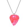 Men Necklace Decorative All-match Unisex High-Cold Guitar Pick Pendant Necklace for Daily Wear