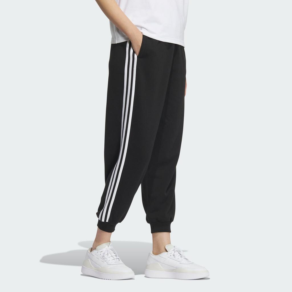 adidas ESSENTIALS Студийные повседневные брюки Женские Черные JI6994