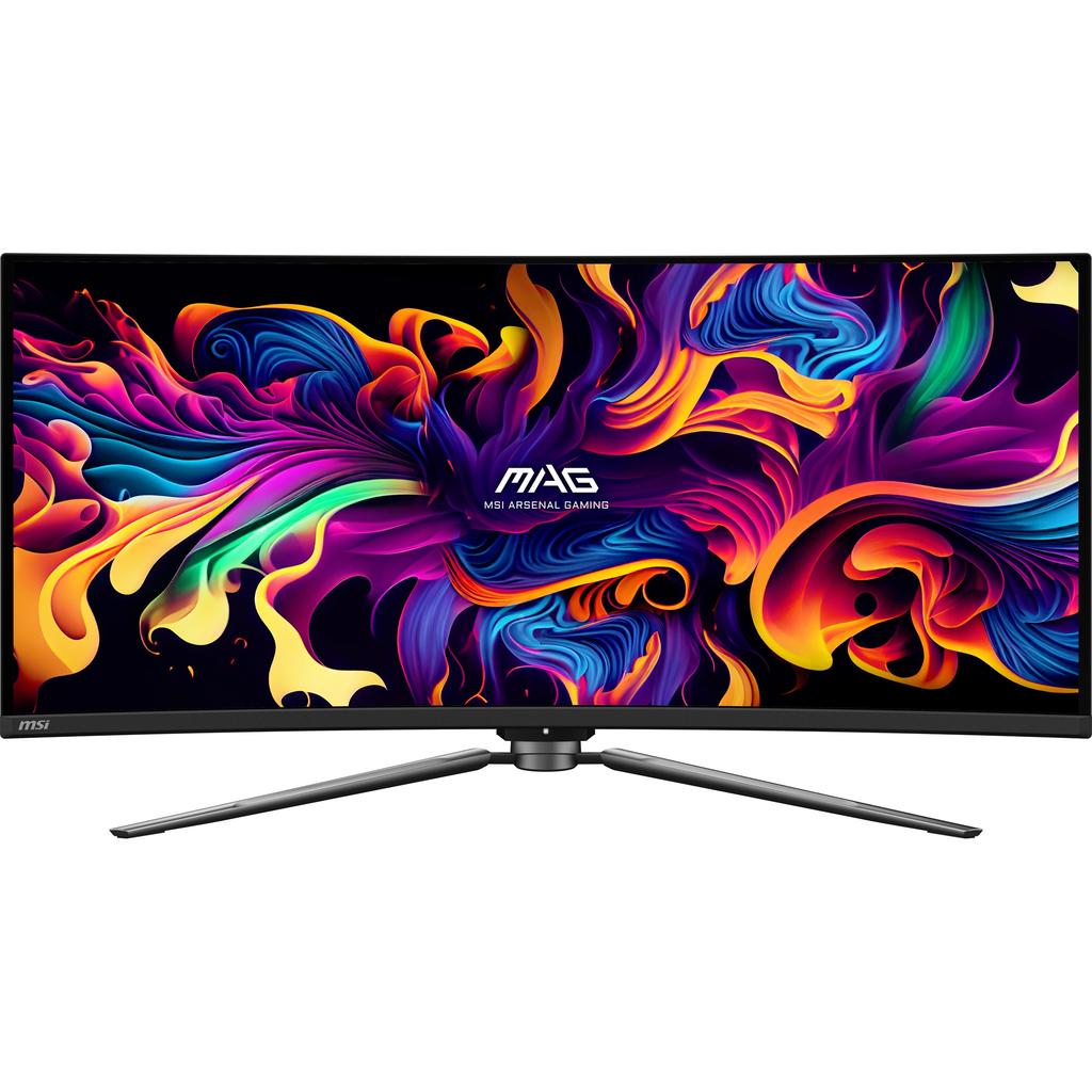 Msi Mag 341Cqp Qd-Oled Monitor 34" 3440X1440Px 175Hz 0.03 Ms Curved 1 Pc