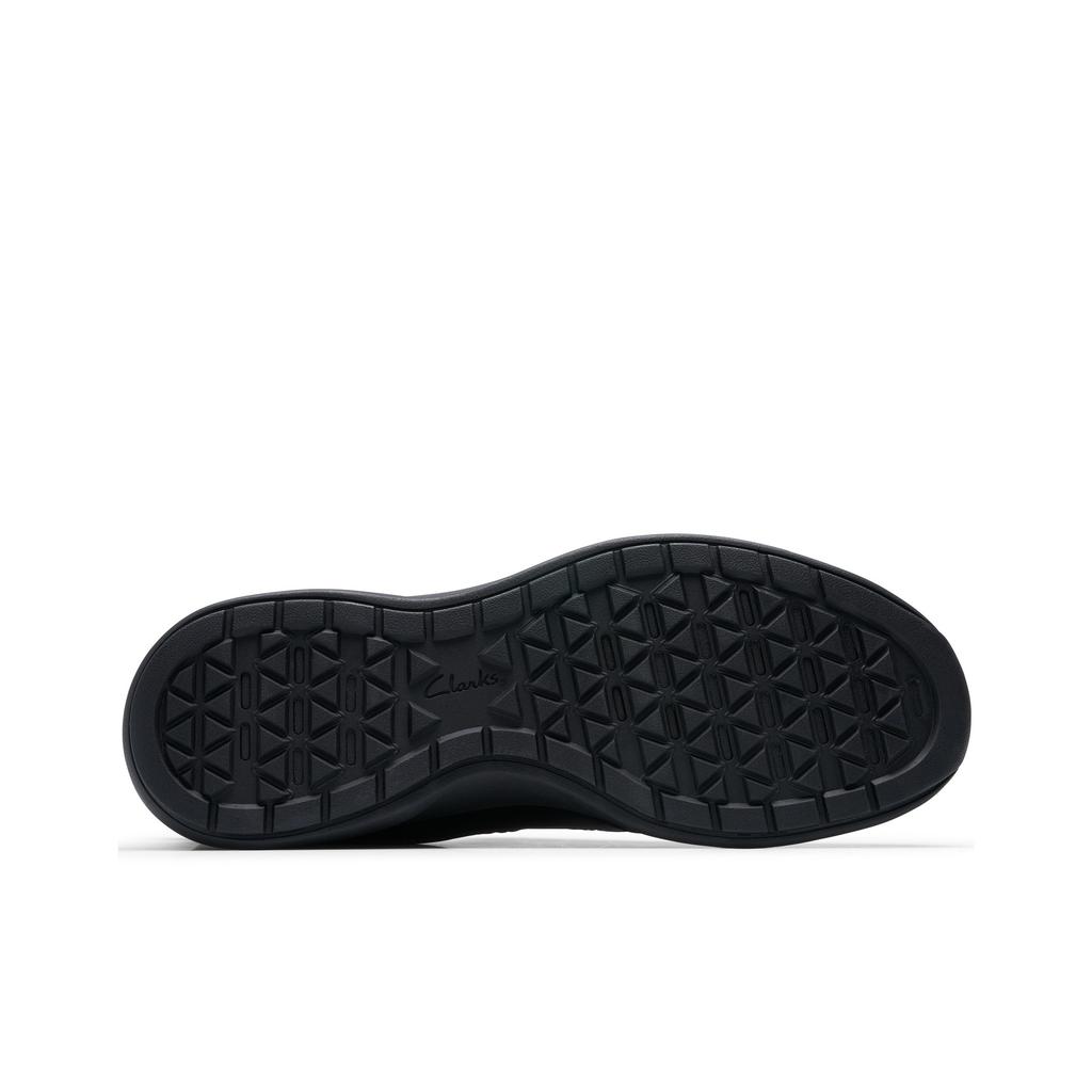 Clarks Mullan Step Деловые повседневные ретро туфли Мужские туфли Черный 261844118