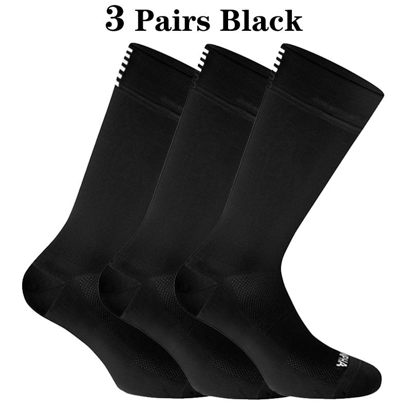 3 пары мужских велоносков, спортивные, высококачественные, дышащие, для шоссейного велосипеда, носки для мужчин и женщин, для занятий в спортзале, бега, гонок, велоспорта