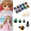 100PCS New Plastic Toys Crochet Accessories Animal Safety Eyes Dolls Eyes Craft 8-12mm