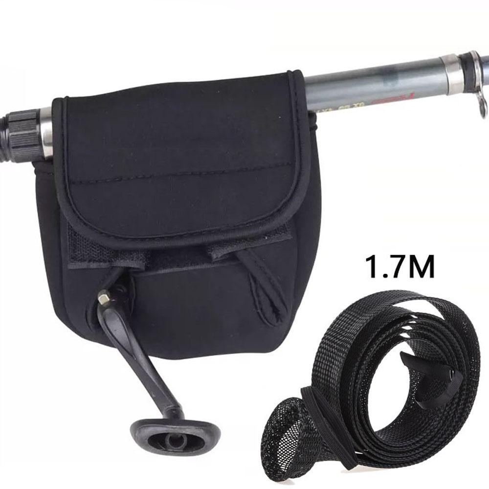 Чехол для рыболовной катушки Защитная сумка Троллинговая Спиннинговая катушка Бейткастинговая Рыболовный Защитный Чехол Сумка Рукав Рыболовные Сумки 3 Размера