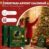 Advent Calendar 2025 24-Day Christmas Countdown Calendar Multifunctional Holiday Decoration for Kids Rooms Houses Cars Festive Fun Gift