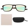 Blue Colorblindness Glasses High Contrast UV Blocking TR Multicoating Color Correcting Glasses