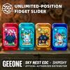 Sky Nest EDC Shimshy Игрушка-спиннер EDC Игрушки-непоседы Неограниченный скользящий слайдер Слайдер-непоседа Игрушка для снятия стресса для взрослых