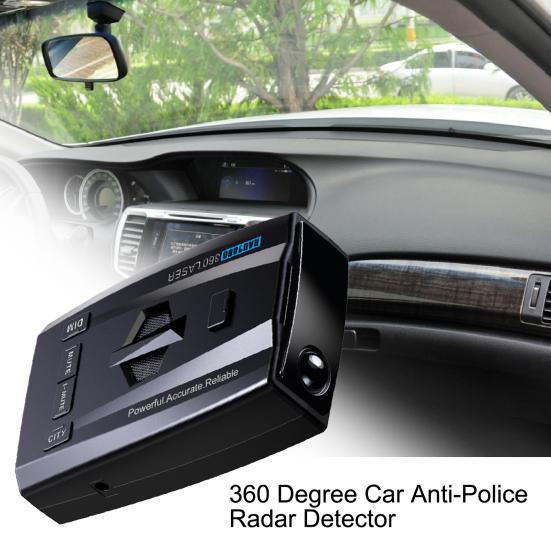 RAD1000 Скорость лазерного радар-детектора Предупреждение о полной частоте обнаружения скорости