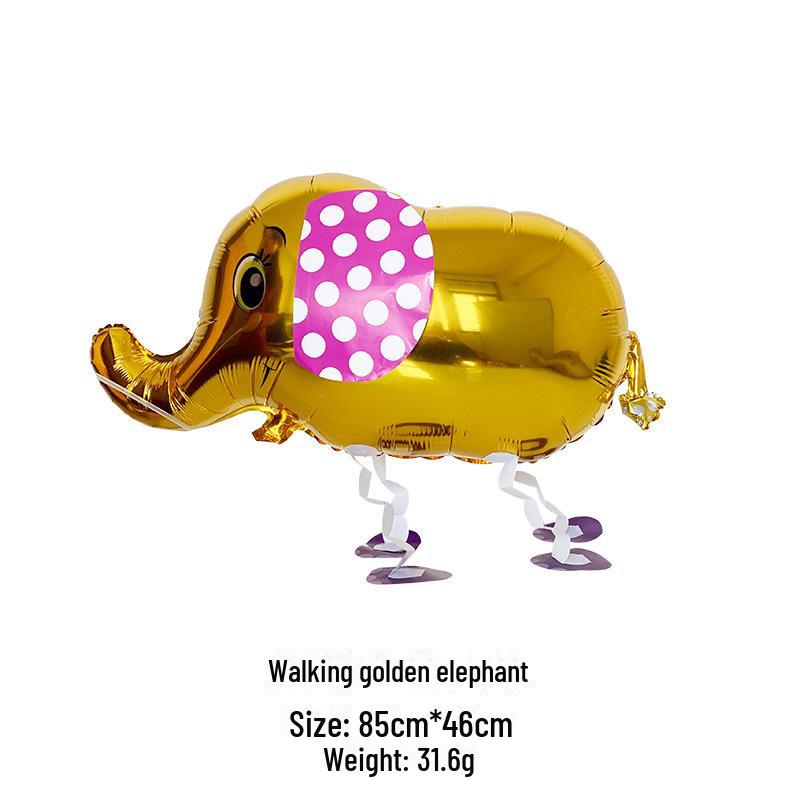 "Internet Celebrity Walking Balloons - Pig, Sheep, and Duck Designs for Night Markets"
