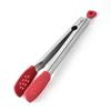 Ruhan 304 Stainless Steel Silicone Food Tongs