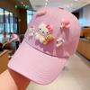 Милая Аниме Sanrio Hello Kitty Спортивная Бейсболка Для Детей Кепка от Солнца Весна Лето Кепки Мультяшные Девочки Косплей Подарок